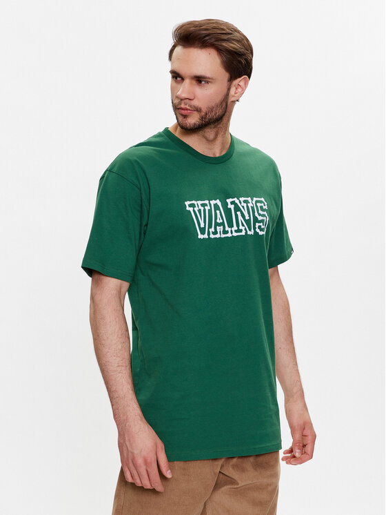 Vans Tricou Bones VN00003X Verde Regular Fit