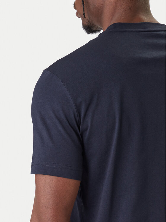 EA7 Emporio Armani EA7 Emporio Armani Tričko 7M001412 AF22264 UB102 Tmavomodrá Regular Fit