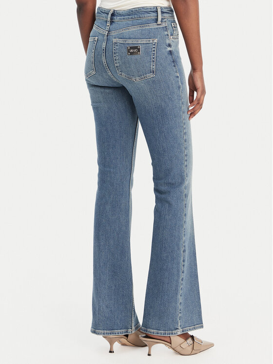 Liu Jo Liu Jo Teksad UA6219 D0321 Sinine Bootcut Fit