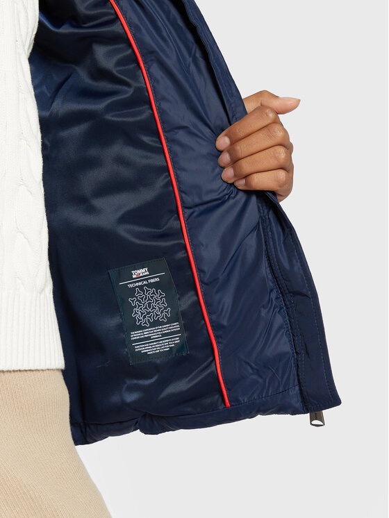 Tommy Jeans Tommy Jeans Μπουφάν χειμωνιάτικο Basic DW0DW13741 Σκούρο μπλε Regular Fit