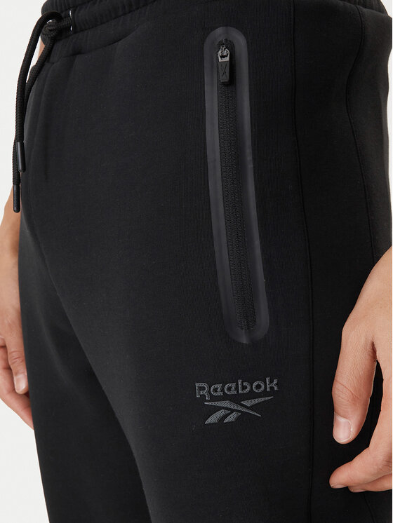 Reebok Reebok Долнище анцуг Andrews RK25545CCM Черен Regular Fit