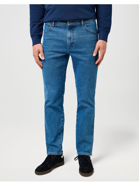 Wrangler Wrangler Jeans RIVER Blu Straight Fit