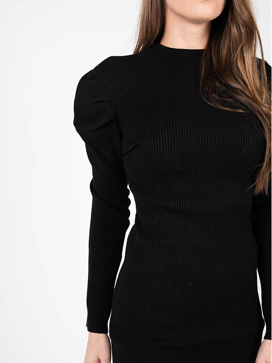 Silvian Heach Silvian Heach Každodenní šaty PGA22190VE Černá Slim Fit