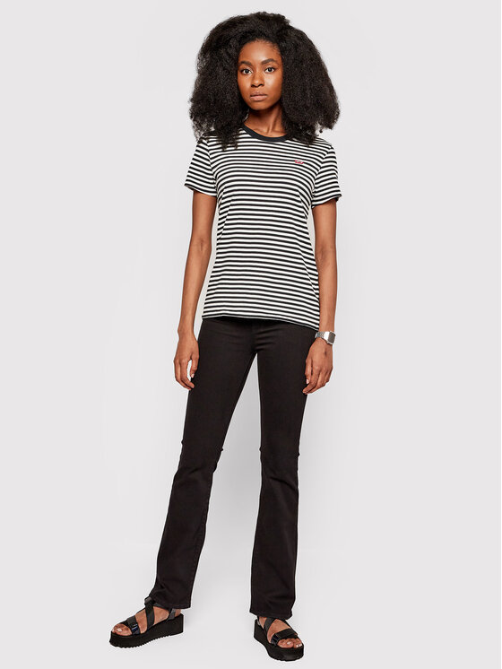 Levi's® Levi's® Marškinėliai The Perfect 39185-0087 Juoda Regular Fit