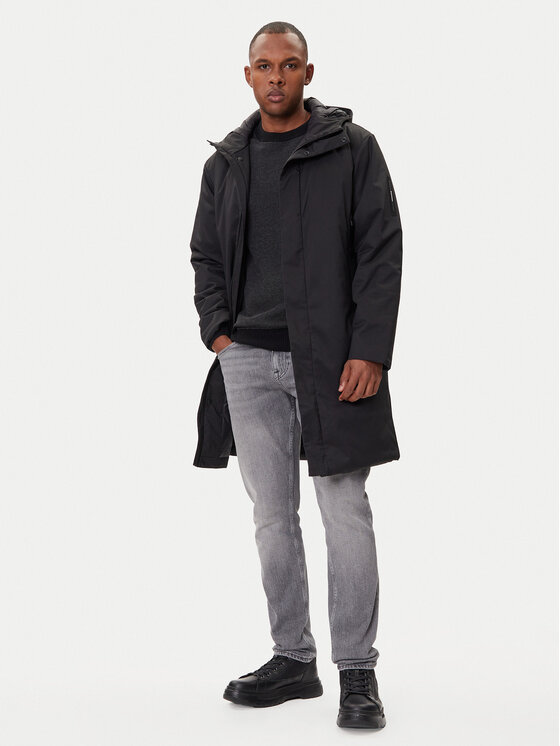 EA7 Emporio Armani EA7 Emporio Armani Wintermantel 7M000690 AF15952 UC001 Schwarz Regular Fit