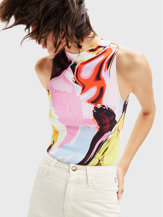 Desigual Desigual Bodi Landa 22WWQK23 Värviline Slim Fit