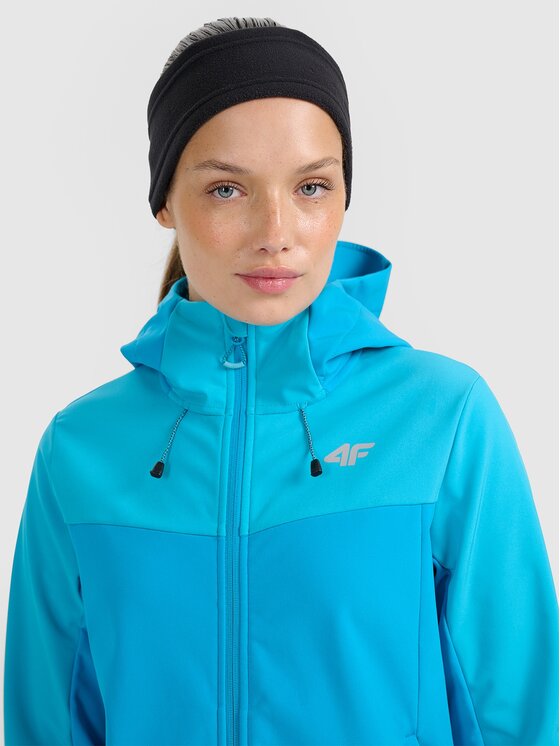4F 4F Giacca softshell 4FRAW25TSOFF505-33S Blu Regular Fit