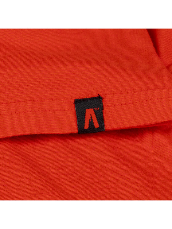 Alpinus Alpinus T-Shirt Skilbrum Czerwony Standard Fit