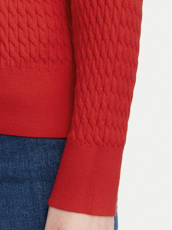 Tommy Hilfiger Tommy Hilfiger Pullover WW0WW44993 Rot Regular Fit