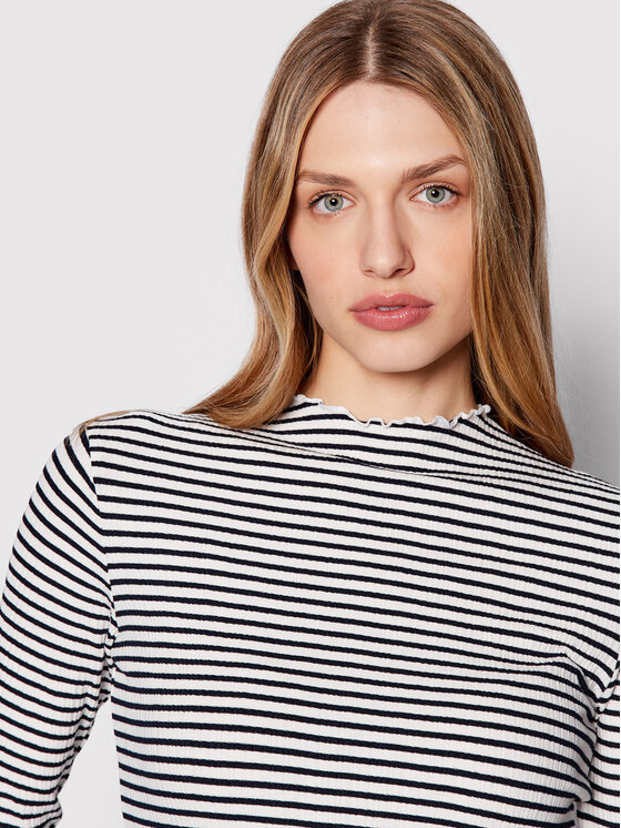 Blusa Candace 10103632 Blu scuro Slim Fit