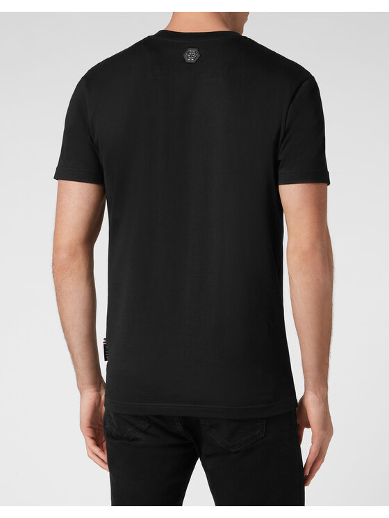 PHILIPP PLEIN PHILIPP PLEIN T-Shirt 701 Czarny Regular Fit