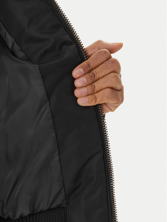 HUGO HUGO Bunda bomber Ferida-2 50550687 Černá Relaxed Fit