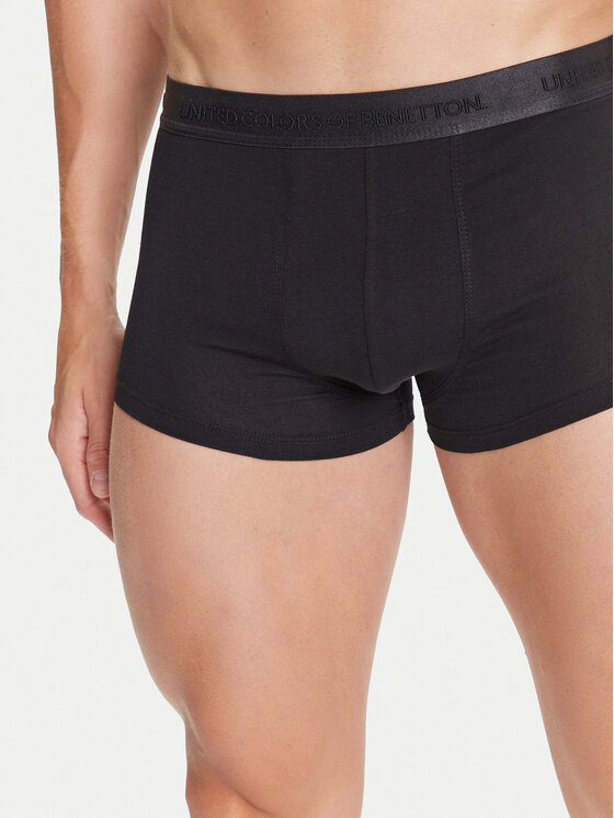 United Colors Of Benetton United Colors Of Benetton Set di 3 boxer 3OP82X01E Nero