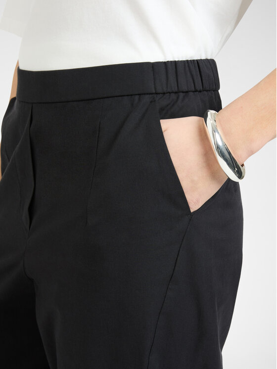 Elena Mirò Elena Mirò Spodnie materiałowe P000Z000179N033 Czarny Regular Fit