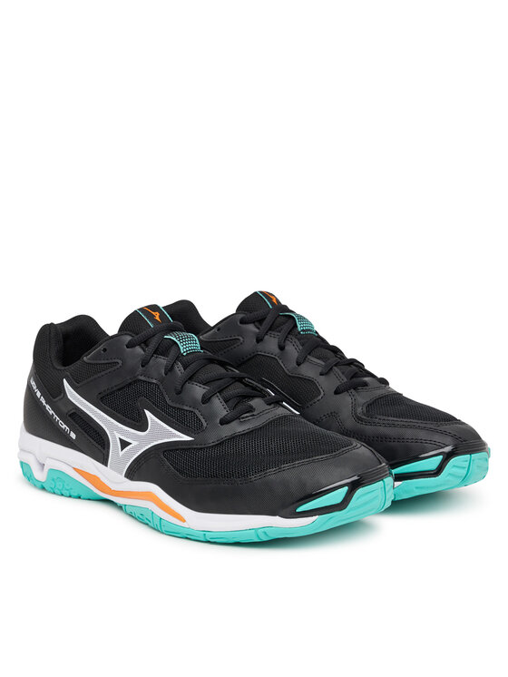 Mizuno Mizuno Halové topánky Wave Phantom 3 X1GA2260 Čierna
