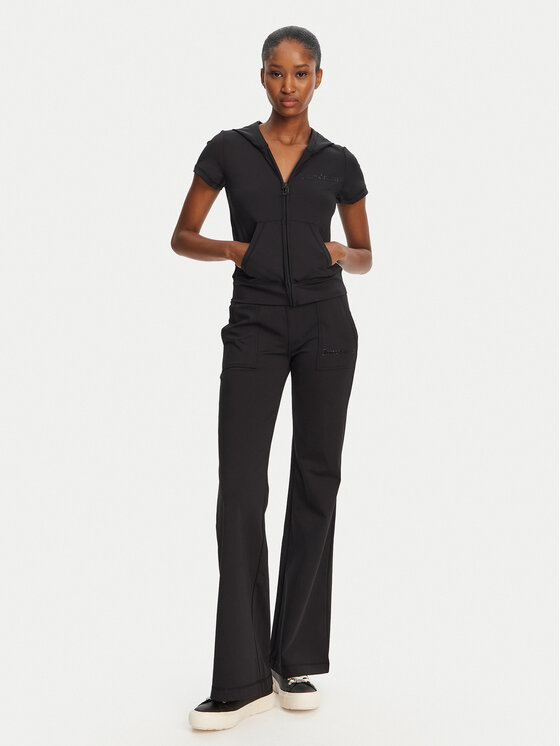 Juicy Couture Juicy Couture Mikina Active JCSAS125402 Čierna Slim Fit