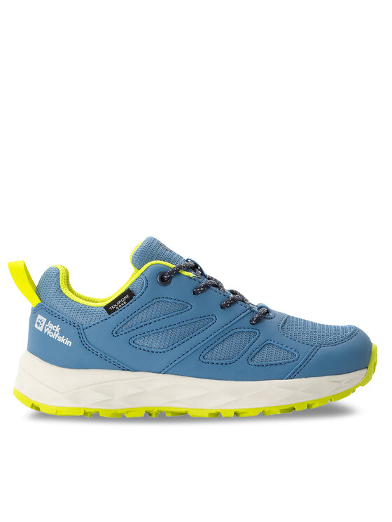 Jack Wolfskin Trekingová obuv Woodland 2 Texapore Low 4059811 Tmavomodrá