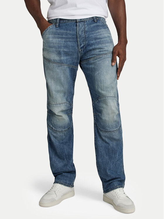 G-Star Raw Blugi 5620 3D D23699-D544 Albastru Regular Fit