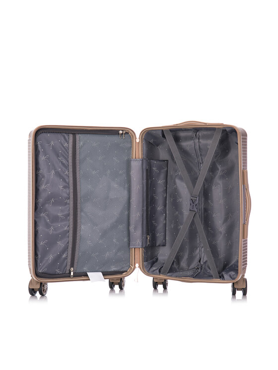 Semi Line Semi Line Βαλίτσα Καμπίνας T5944-3 Χρυσό