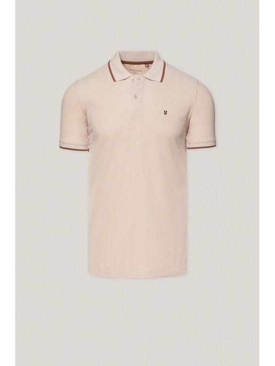 Próchnik Próchnik Polo PM4 PO073125000024 Beżowy Regular Fit