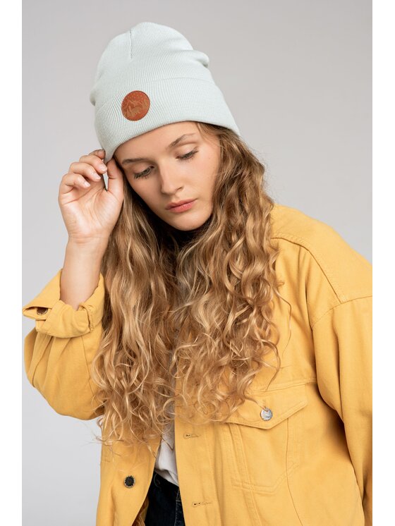 Kabak Kabak Czapka klasyczna beanie Szary