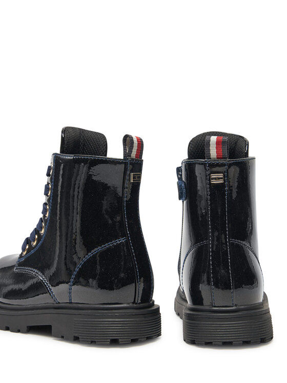 Tommy Hilfiger Tommy Hilfiger Μπότες Lace-Up Bootie T1A5-33564-1237 M Σκούρο μπλε