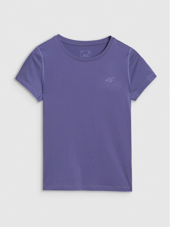 4F 4F T-Shirt 4FRSS25TFTSF1235-32S Niebieski Regular Fit
