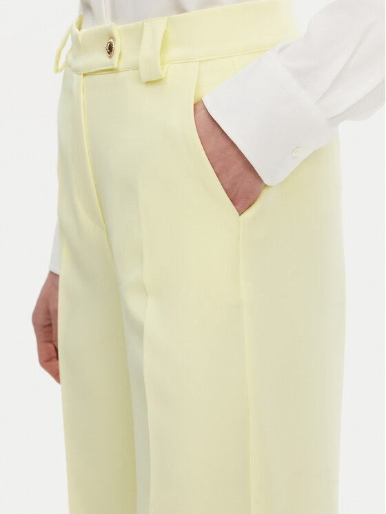 Maryley Maryley Stoffhose 25EB537/M26/43LL Gelb Regular Fit