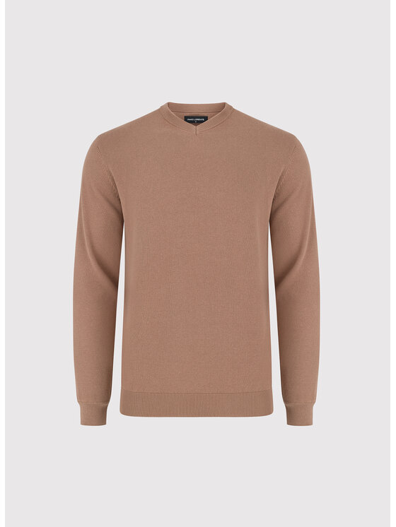 Pako Lorente Pako Lorente Sweter P26WN-2X-010 Brązowy jasny Straight Fit