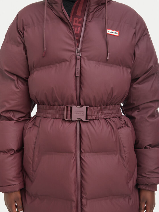 Hunter Hunter Kurtka zimowa Hutchison HARW0001252 Bordowy Regular Fit