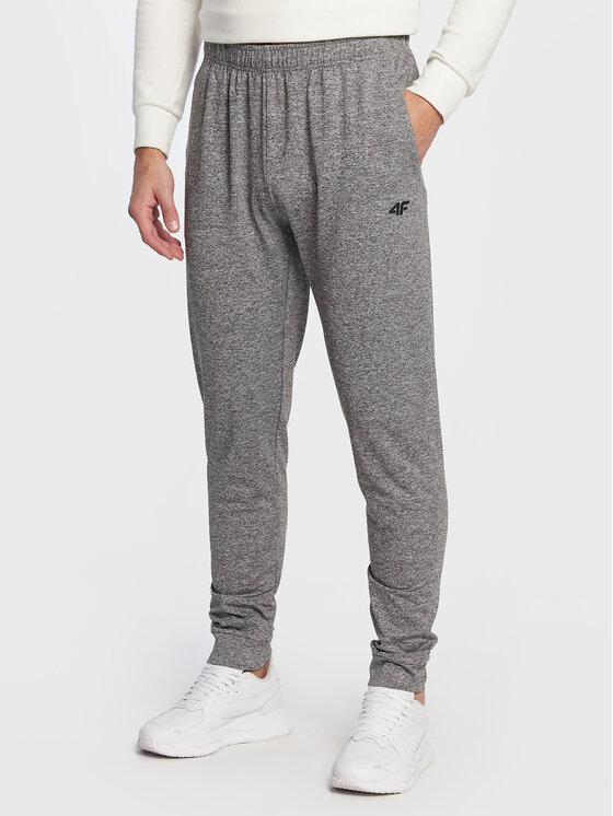 4F Pantaloni trening H4Z22-SPMTR350 Gri Regular Fit