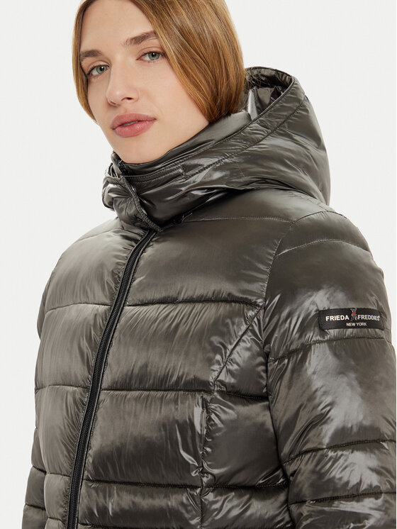 Frieda & Freddies Frieda & Freddies Geacă de iarnă 3880A Verde Regular Fit