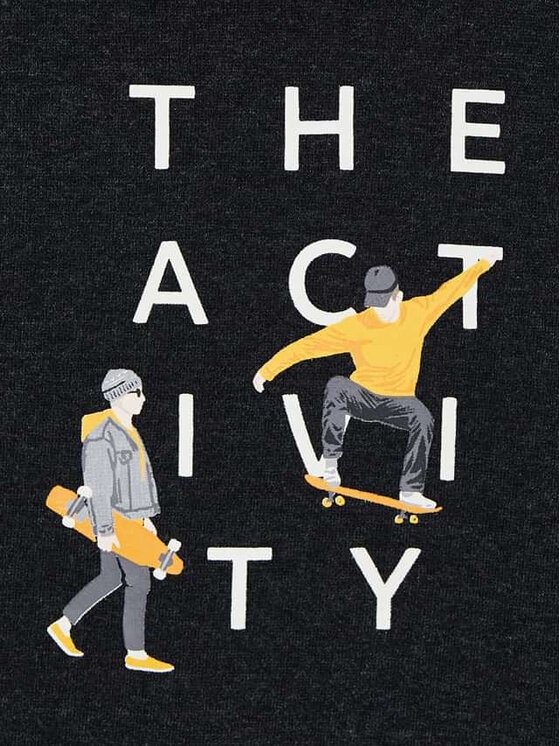 Completo 2 pantaloni da tuta e felpa 4827 Grigio