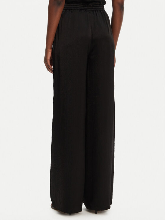 PINKO PINKO Bavlnené nohavice 104595 A2BU Čierna Regular Fit