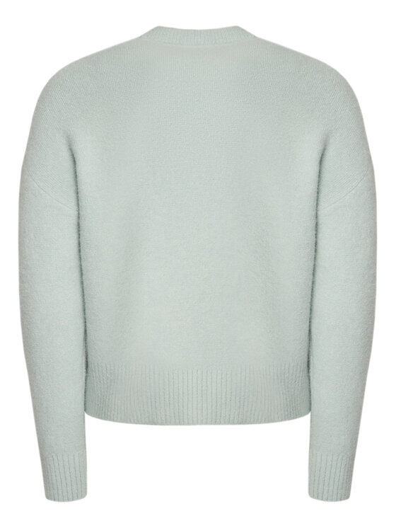 AMI Paris AMI Paris Sweter UKS025.KN0032 Błękitny Regular Fit