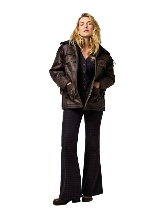 Wrangler Wrangler Kurtka przejściowa 112371696 Brązowy Regular Fit