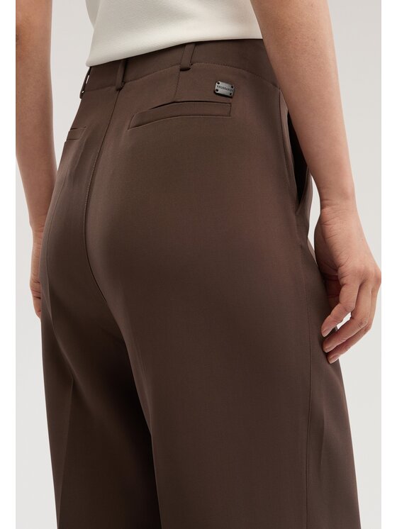 Trussardi Trussardi Pantaloni di tessuto P232A102351N032 Marrone Regular Fit