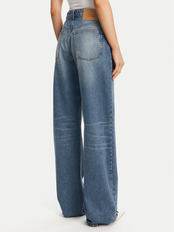 AMI Paris AMI Paris Jeansy FTR450.DE0046 Granatowy Regular Fit