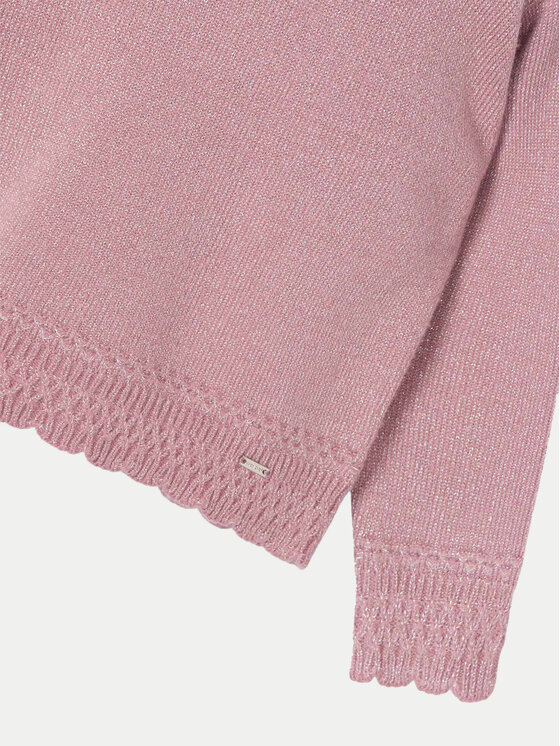 Mayoral Mayoral Sweter 4355 Różowy Regular Fit