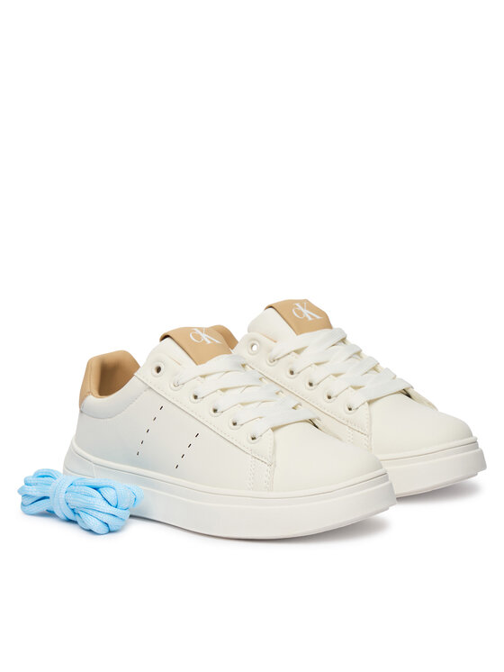 Calvin Klein Calvin Klein Sportcipők Low Cut Lace-Up V3X9-83301-1355A M Fehér