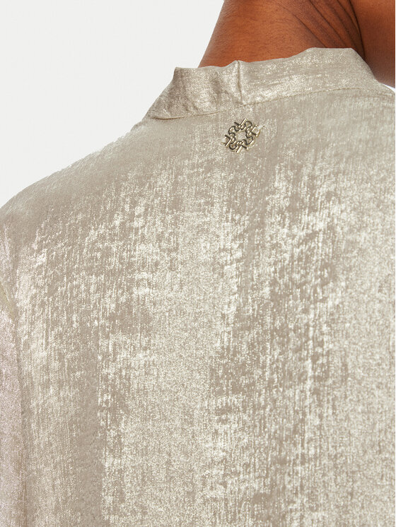Rinascimento Rinascimento Blūze CFC0121735003 Zelta Regular Fit