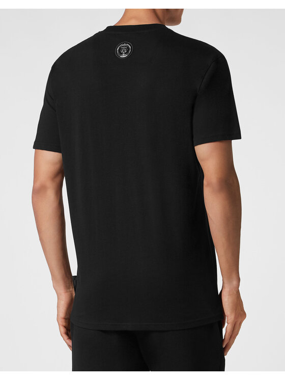 Plein Sport Plein Sport T-Shirt 5099 Czarny Regular Fit