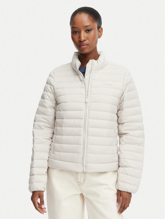 Calvin Klein Calvin Klein Daunenjacke LV044G502G Weiß Regular Fit