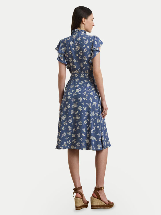 LAUREN RALPH LAUREN LAUREN RALPH LAUREN Рокля тип риза 200970726001 Син Regular Fit