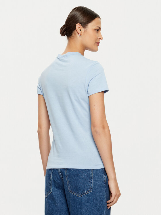 Calvin Klein Calvin Klein T-Shirt K20K208061 Světle modrá Regular Fit