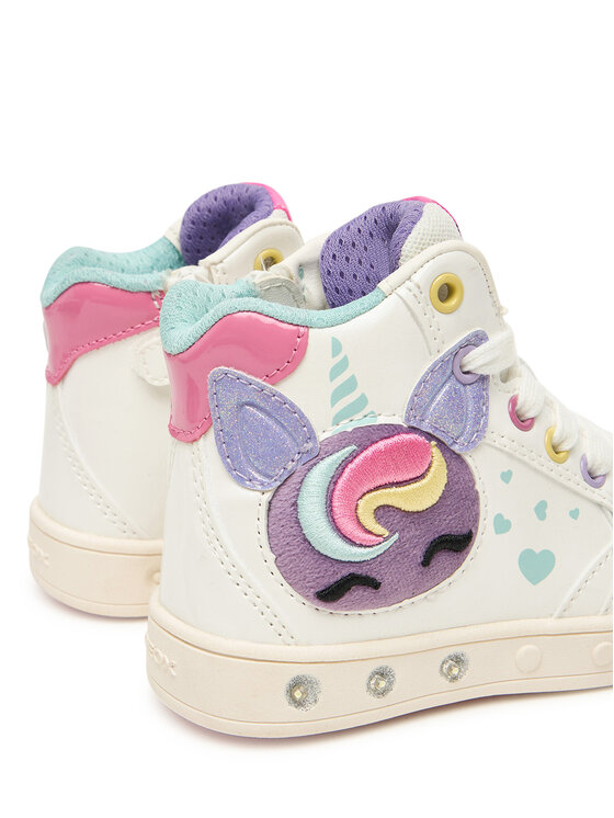 Geox Geox Sneakers J Skylin J568WD 0NFKN C0653 M Bianco
