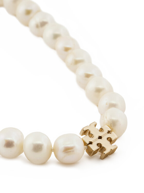 Tory Burch Tory Burch Collana Kira Pearl Necklace 157964 Oro