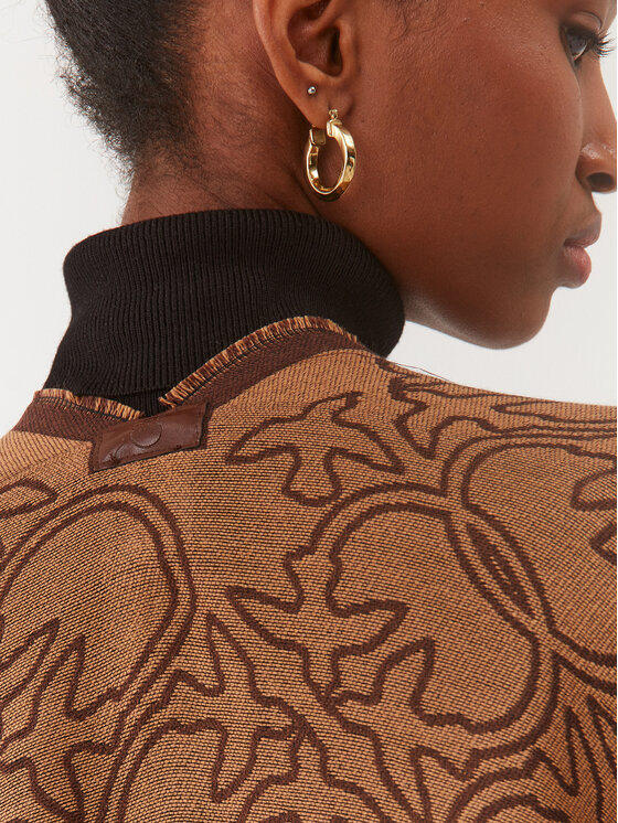 PINKO Pinko Poncho Megabit 101871 A15W Marrone Regular Fit