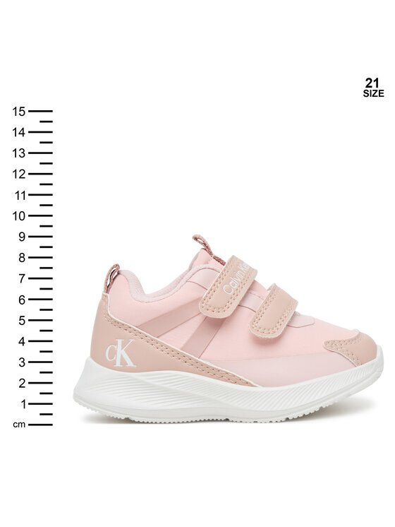 Calvin Klein Calvin Klein Sneakersy Low Cut Velcro Sneaker V1A9-83102-1845 M Ružová