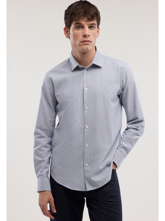 Trussardi Trussardi Camicia 5017N000053N013 Grigio Regular Fit